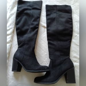 J Adams over the knee wide calf boots.